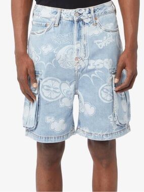 Evisu Blue Graffiti Men’s 38